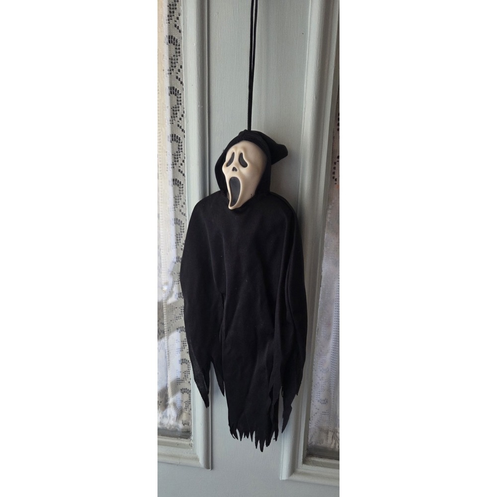 Vintage Fun World Scream Movie Ghost Face 14" Hanging Halloween Decoration